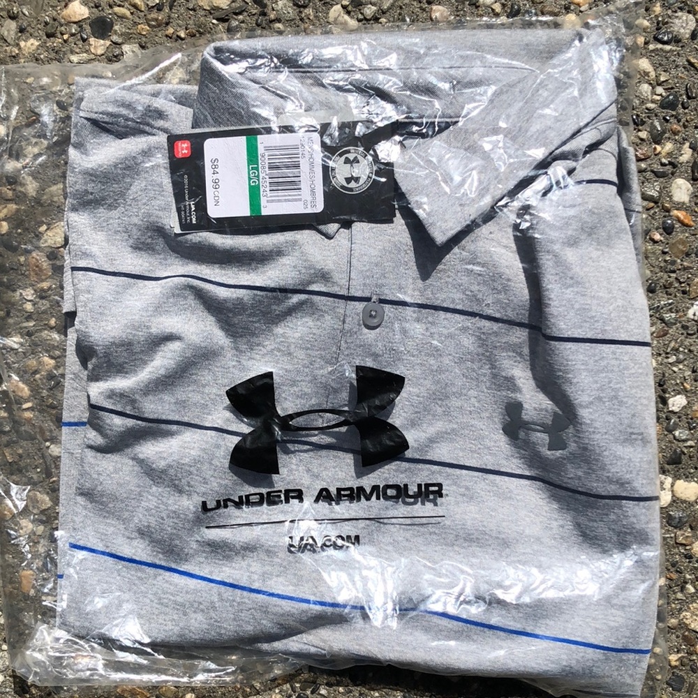 Under armour golf shirt